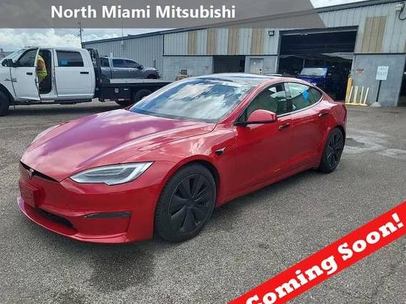 TESLA MODEL S 2021 5YJSA1E56MF455765 image